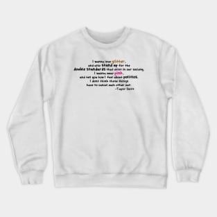 Glitter & Politics Crewneck Sweatshirt